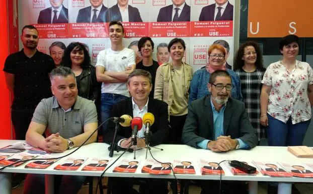 Presentación de la candidatura de USE Bierzo en Toreno.