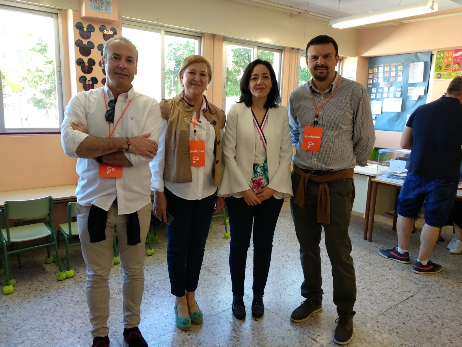 Fotos: Los candidatos a la Alcaldía de Ponferrada votan