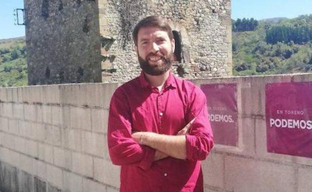 David Valenciano, candidato de Podemos a la Alcaldía de Toreno.