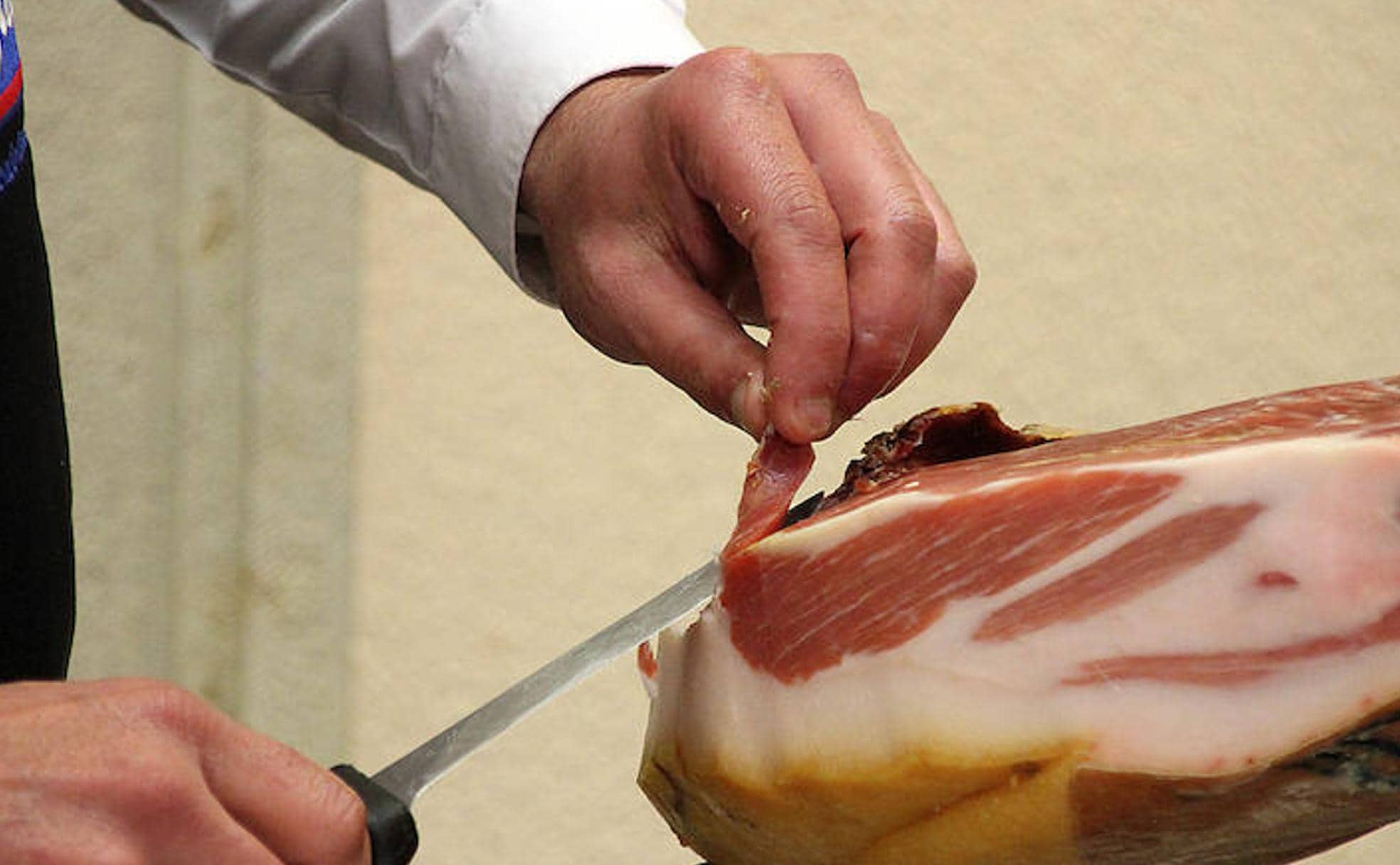 Imagen de un cortador de jamón.