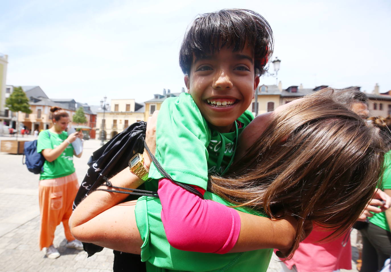 Fotos: Llegada de niños saharauis a Ponferrada