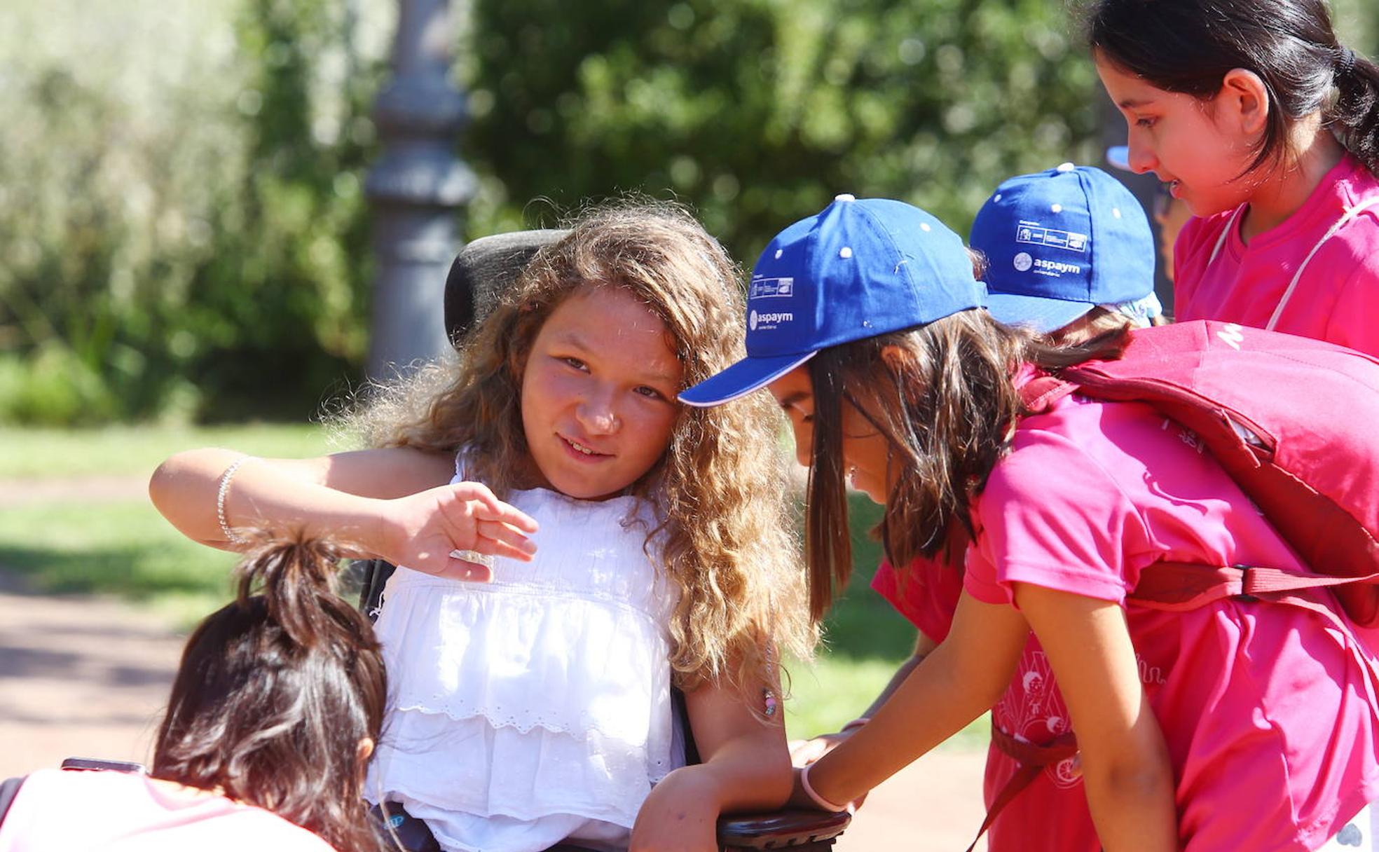 Imagen de la inauguración del campamento.