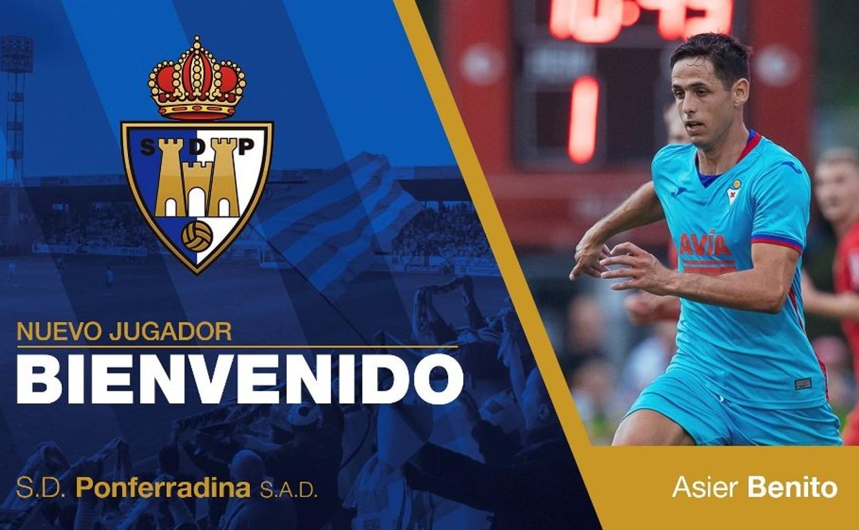 Asier Benito, nuevo jugador blanquiazul.