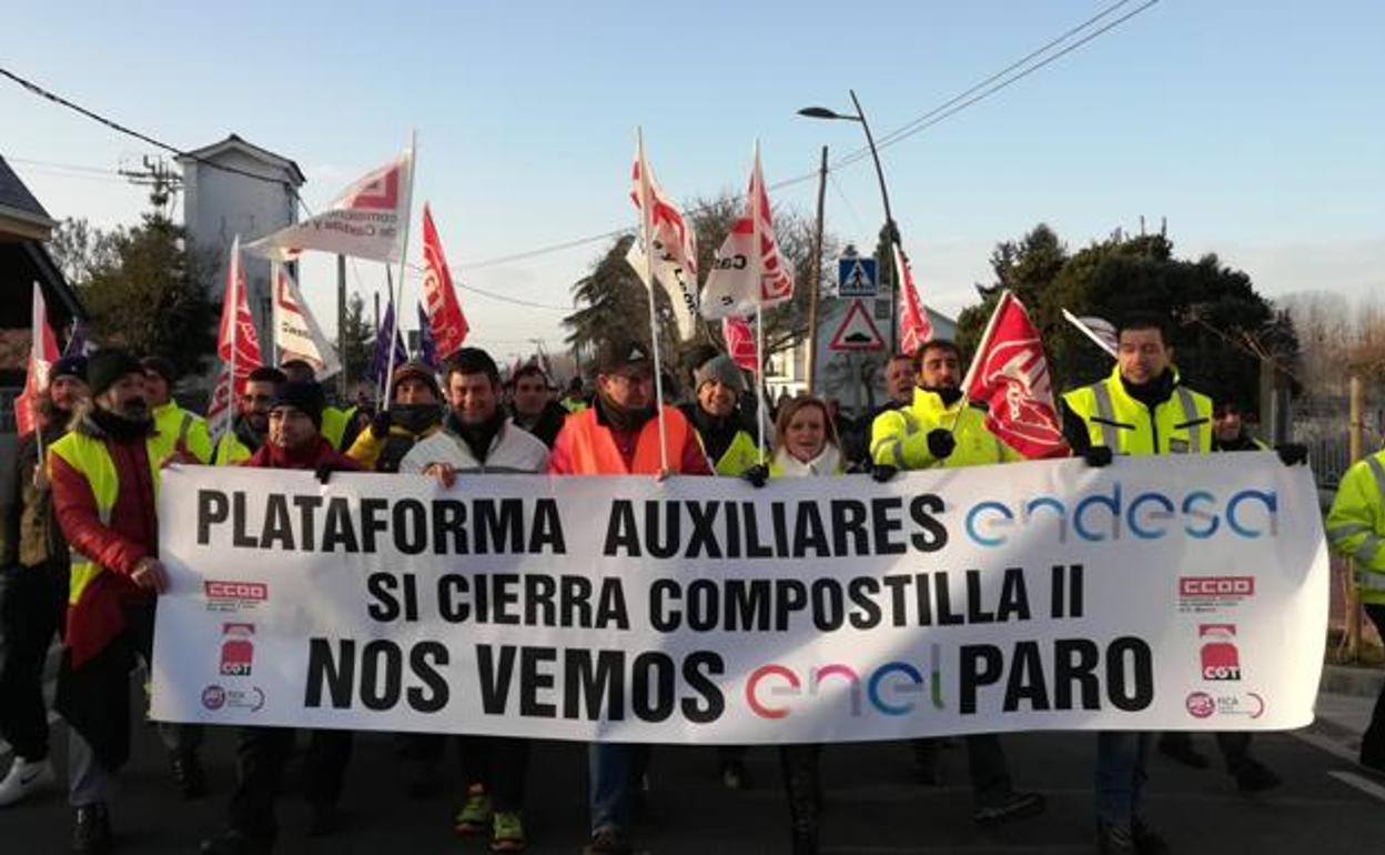 Imagen de archivo de una protesta de la plataforma.