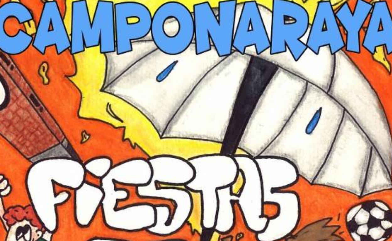 Cartel de las fiestas de la Soledad de Camponaraya.