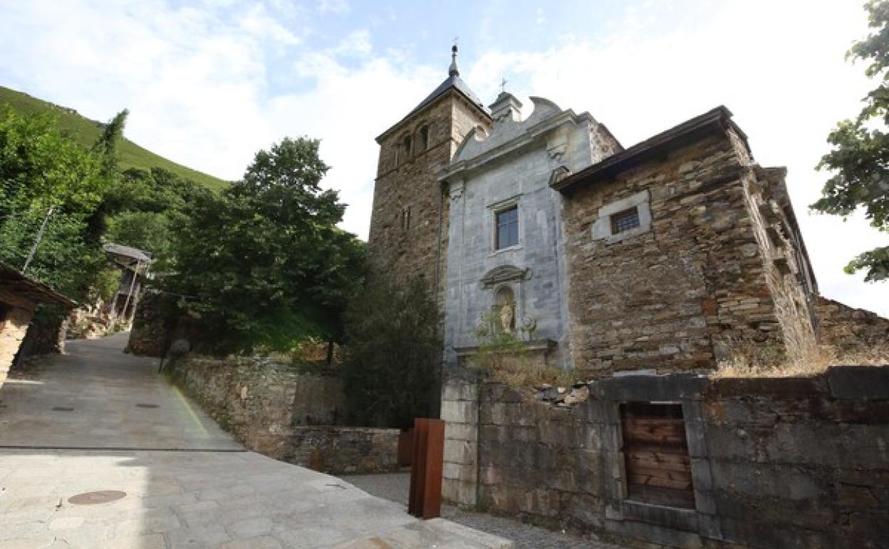 Iglesia del monasterio de San Pedro de Montes.