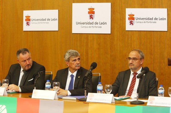 Fotos: El rector de la ULE inaugura el curso académico en el Campus de Ponferrada