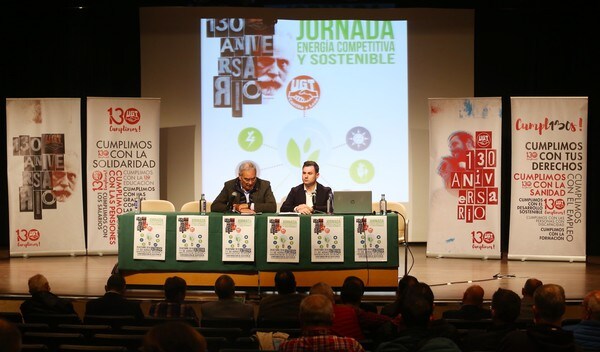 Fotos: Jornada sobre &#039;Energía competitiva y sostenible&#039; organizda por UGT en Ponferrada