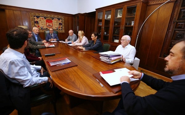 Fotos: Comisión de seguimiento del convenio de colaboración entre Ciuden y Ponferrada
