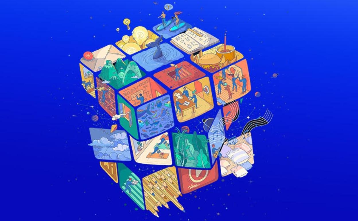 Cartel de la escuela de padres de Adahbi.