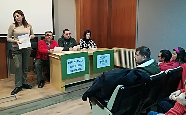 Acto de Asprona Bierzo para celebrar el Día Internacional de las Personas con Discapacidad