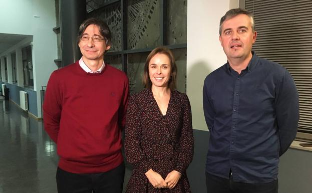 Jorge Tizado, Flor Álvarez y Fernando Castedo.