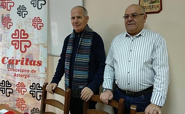 Prada y Turrado, durante su comparecencia.