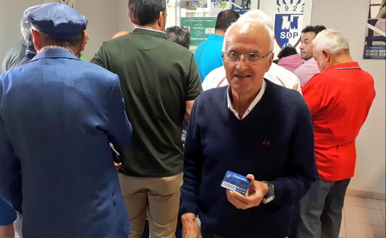 Entrega de carnés de la SD Ponferradina.