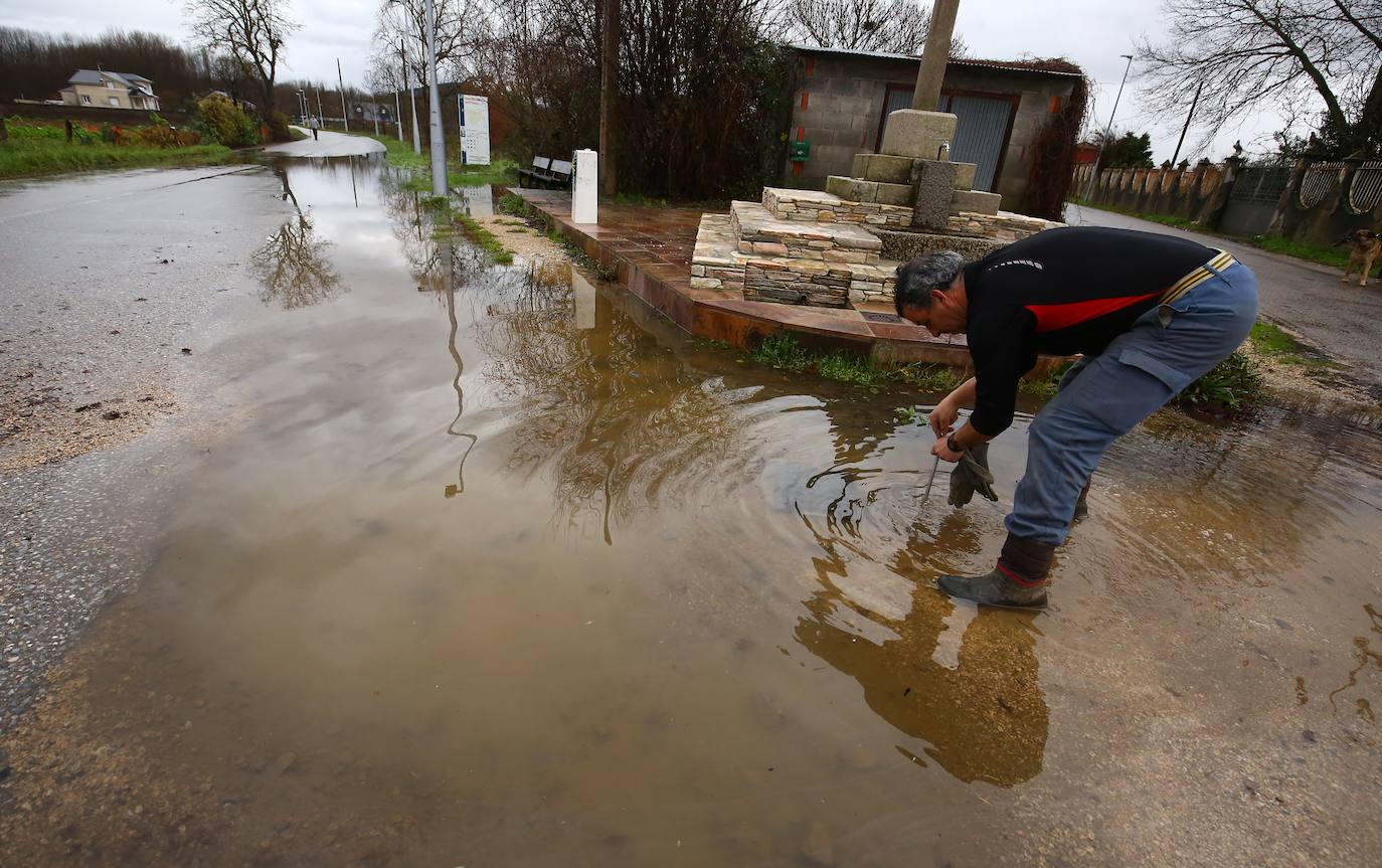 Fotos: Temporal de lluvia en el Bierzo