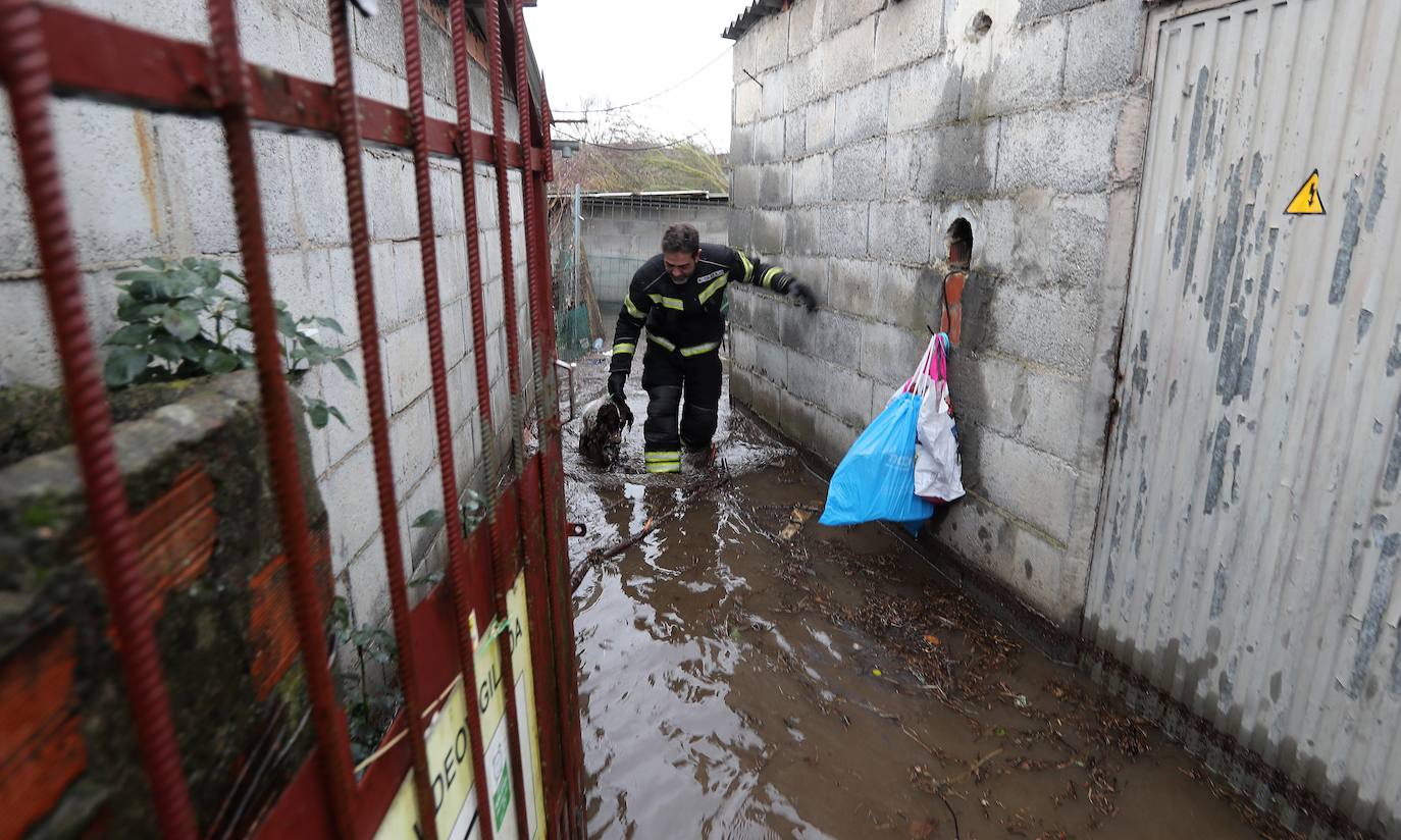 Fotos: Temporal de lluvia en el Bierzo