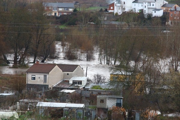 Fotos: Temporal de lluvia en el Bierzo