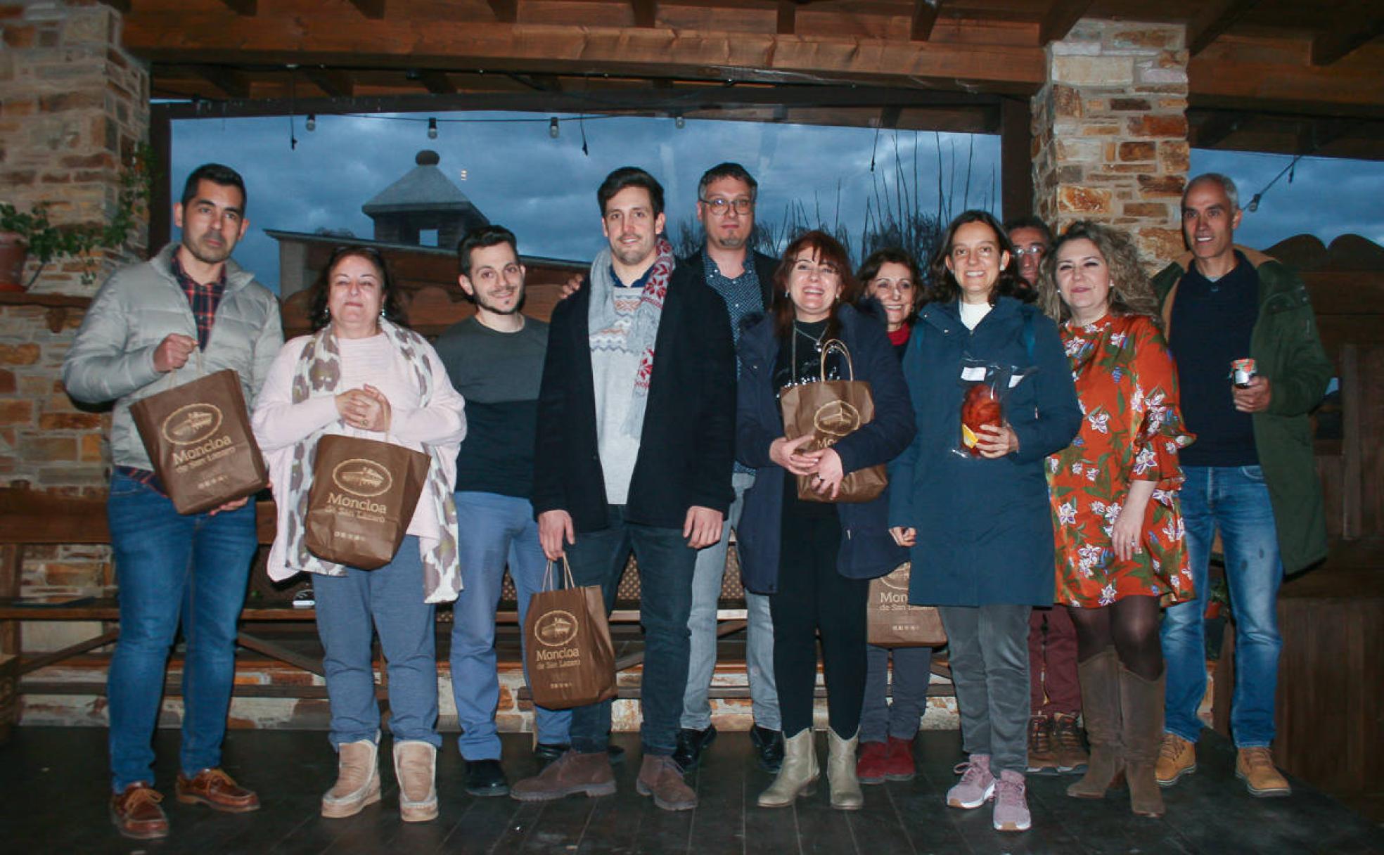 Imagen de los ganadores del concurso.