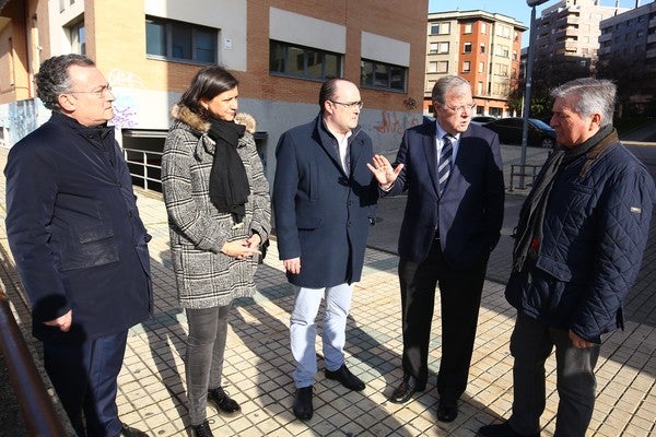 Fotos: Reunión de los portavoces del PP en León y Ponferrada