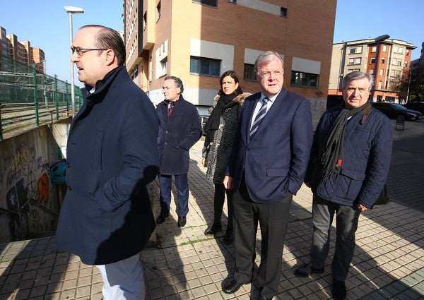 Fotos: Reunión de los portavoces del PP en León y Ponferrada