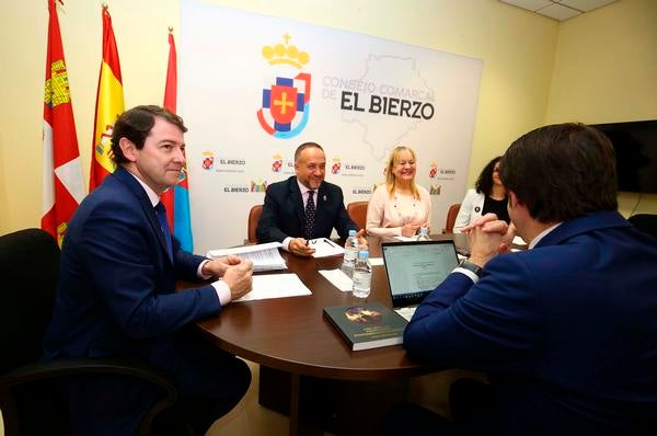 Fotos: Visita institucional del presidente de la Junta al Bierzo