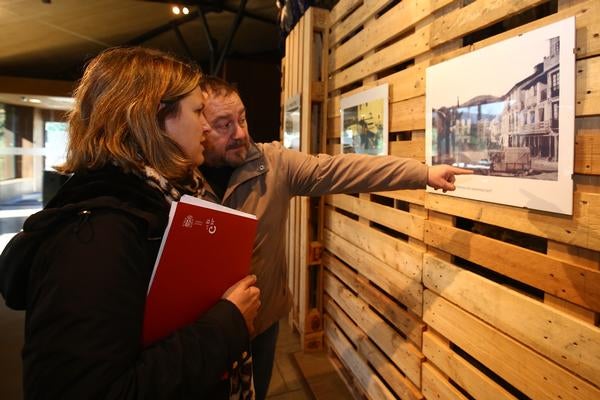 Fotos: Exposición fotográfica en el Museo de la Energía sobre el transporte y la automoción en El Bierzo y Laciana