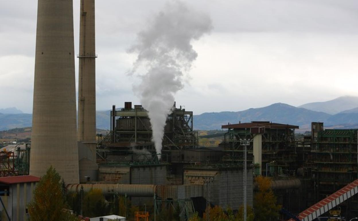 Central térmica de Compostilla II en Cubillos del Sil.