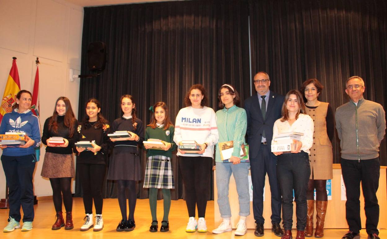 Imagen de la entrega de premios.