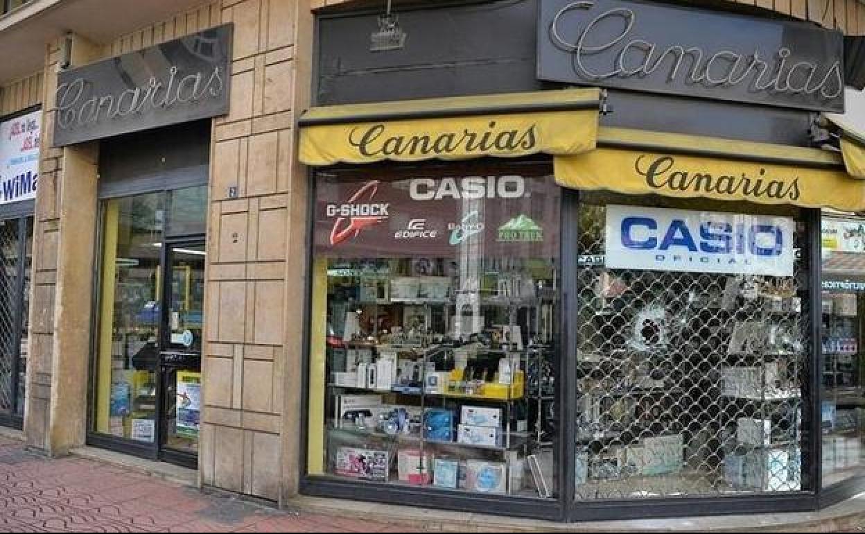 Comercios en Ponferrada.
