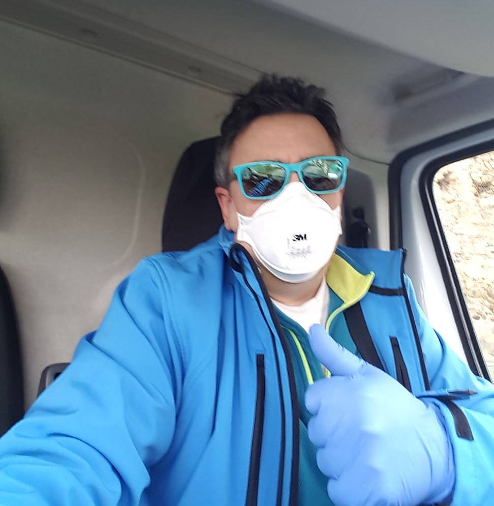 Fotos: Reparto a domicilio en tiempos de coronavirus