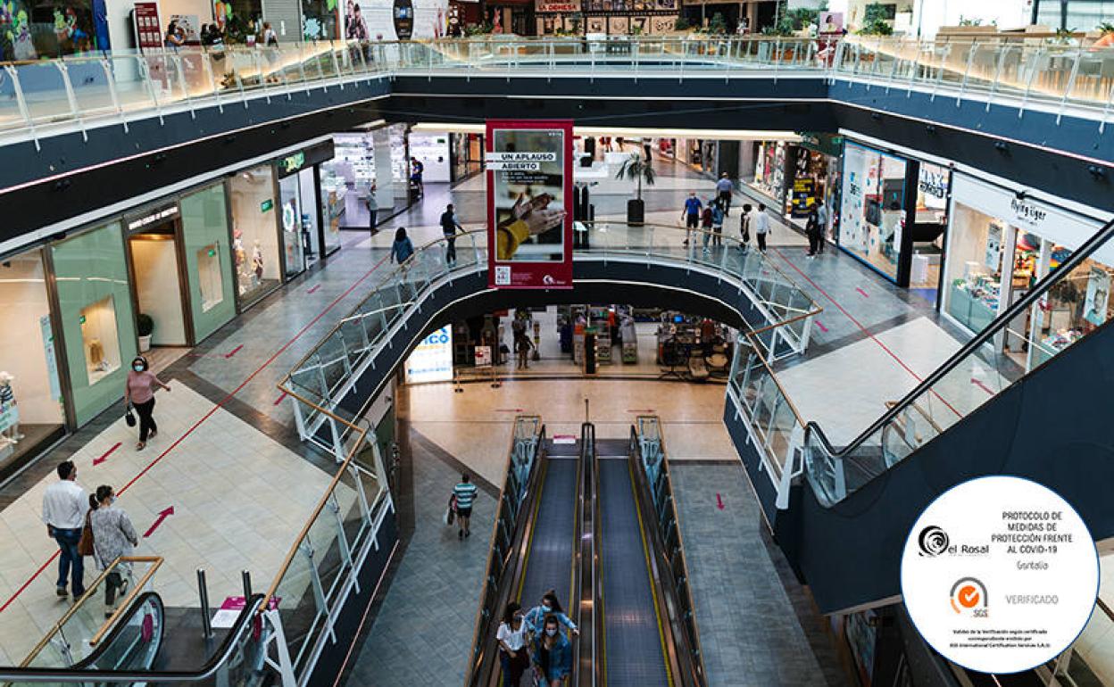 Centro Comercial El Rosal en Ponferrada.