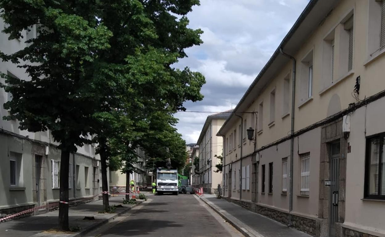 Poblado de la Minero de Ponferrada.