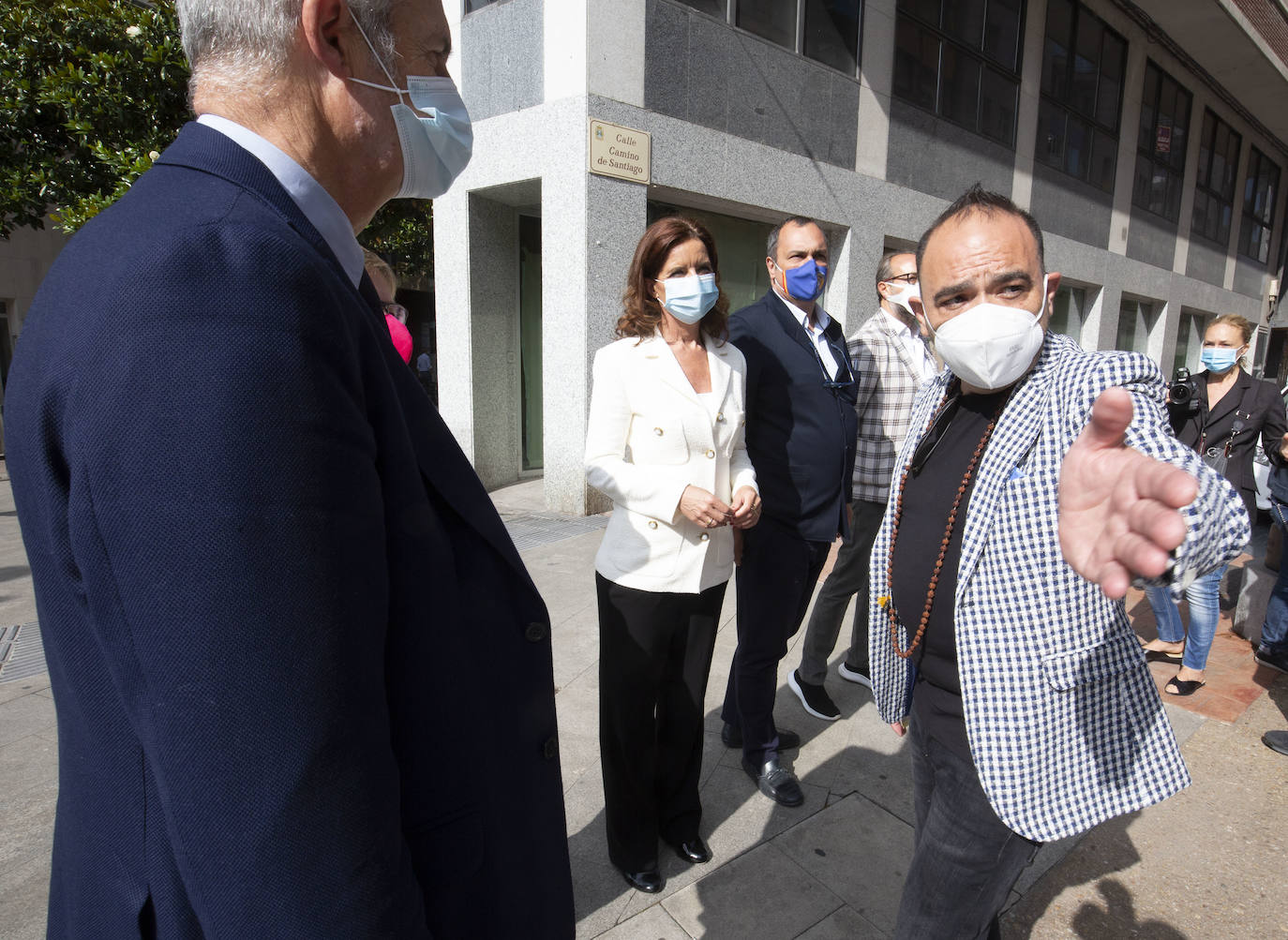 Fotos: La consejera de Empleo visita los comercios de Templarium