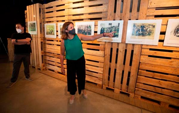 Fotos: Inauguración de la exposición &#039;La escuela de nuestras abuelas&#039; en La Fábrica de Luz. Museo de la Energía de Ponferrada