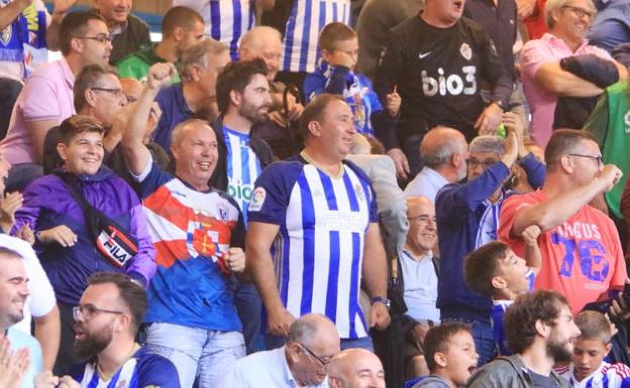 Aficionados de la Deportiva.