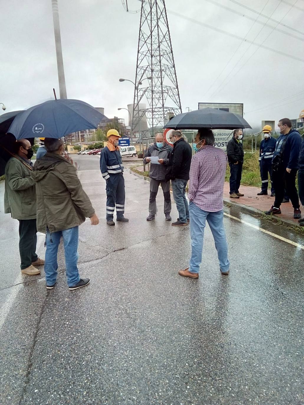 Fotos: Concentración de los trabajadores de Nervion