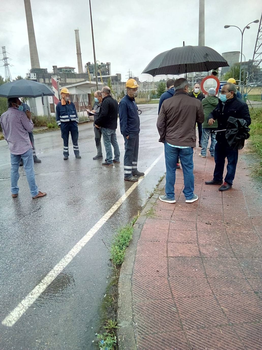 Fotos: Concentración de los trabajadores de Nervion