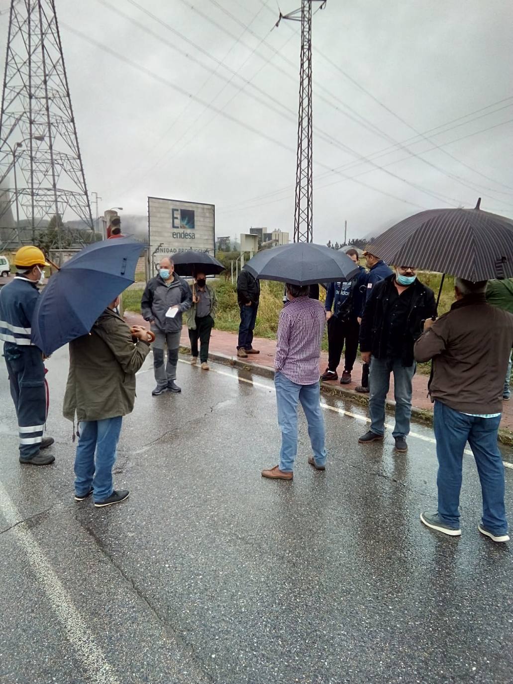 Fotos: Concentración de los trabajadores de Nervion