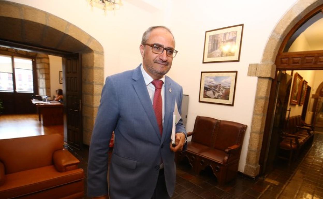 El alalde de Ponferrada, Olegario Ramón.