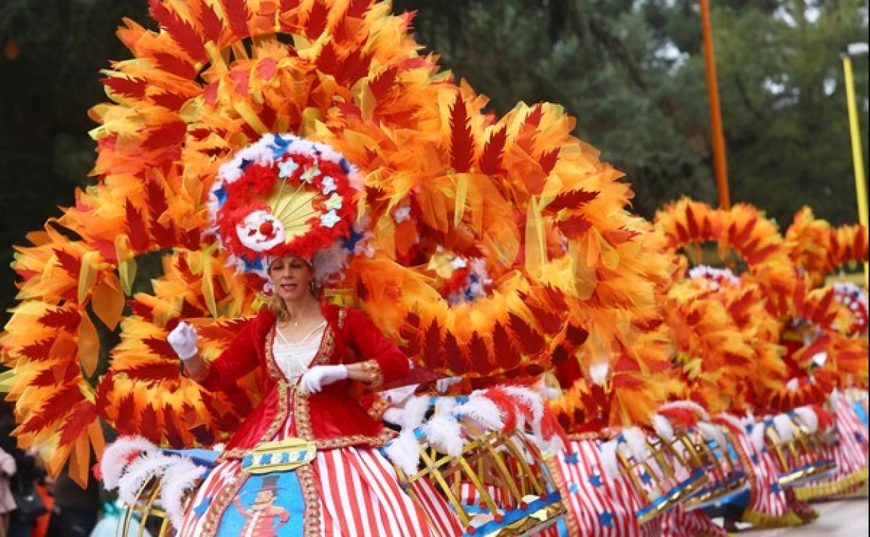 Desfile de Carnaval en Ponferrada.