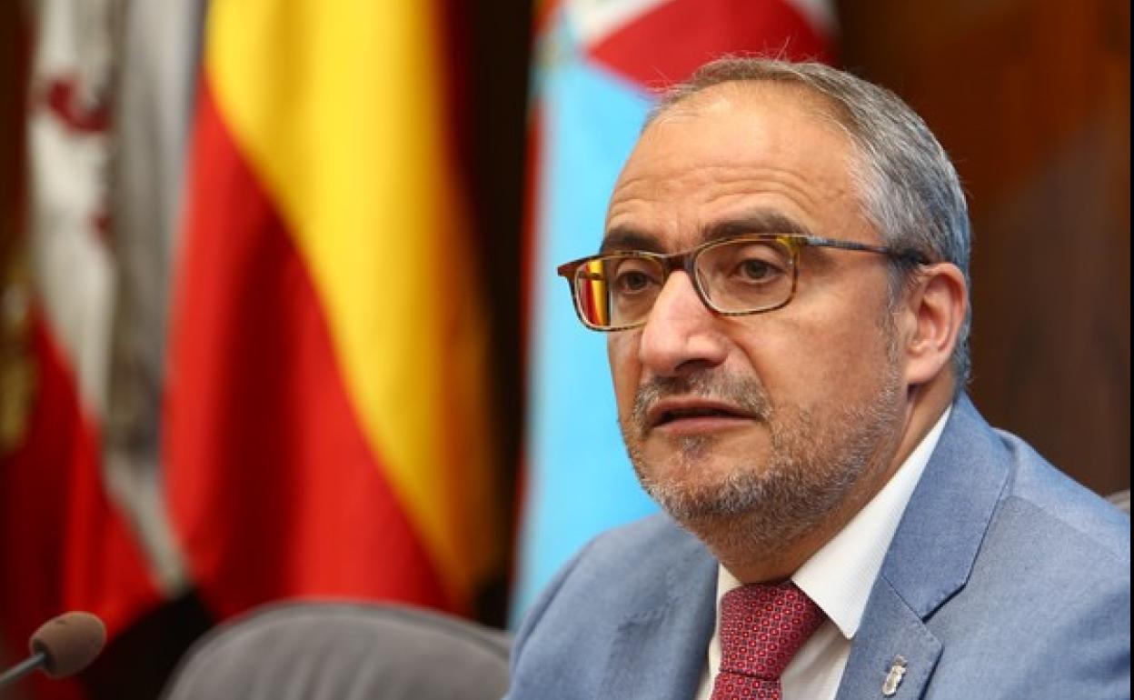 El alcalde de Ponferrada, Olegario Ramón. 