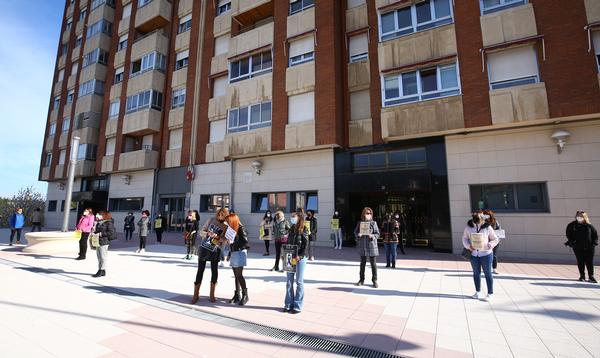 Fotos: Protesta del sector de la belleza y la peluquería en Ponferrada