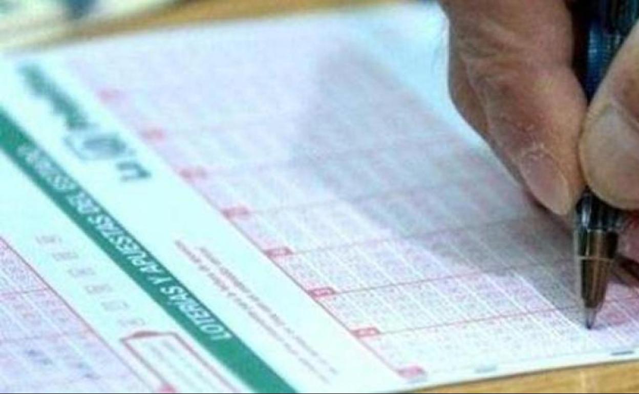 Boleto de la BonoLoto.