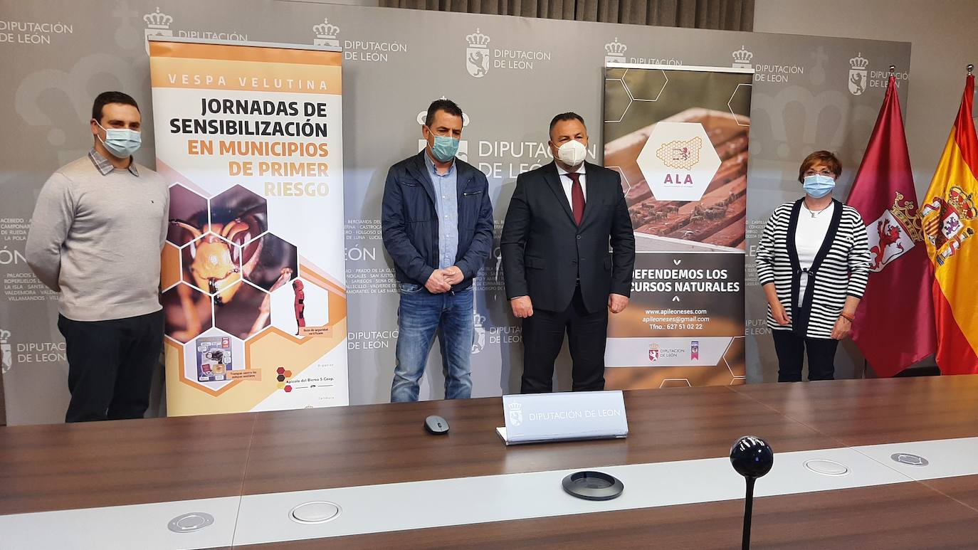 Galería. La Asociación Leonesa de Apicultores crea la primera App de la Comunidad para localizar nidos y trampas de vespa velutina.