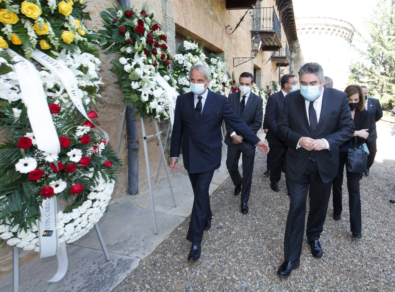 Fotos: El ministro de Cultura en el entierro de Cristóbal Halffter