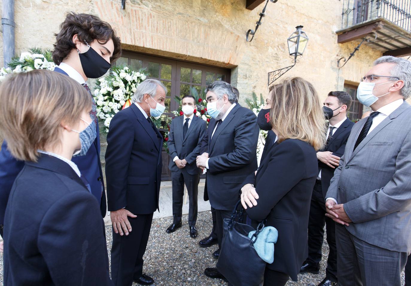 Fotos: El ministro de Cultura en el entierro de Cristóbal Halffter