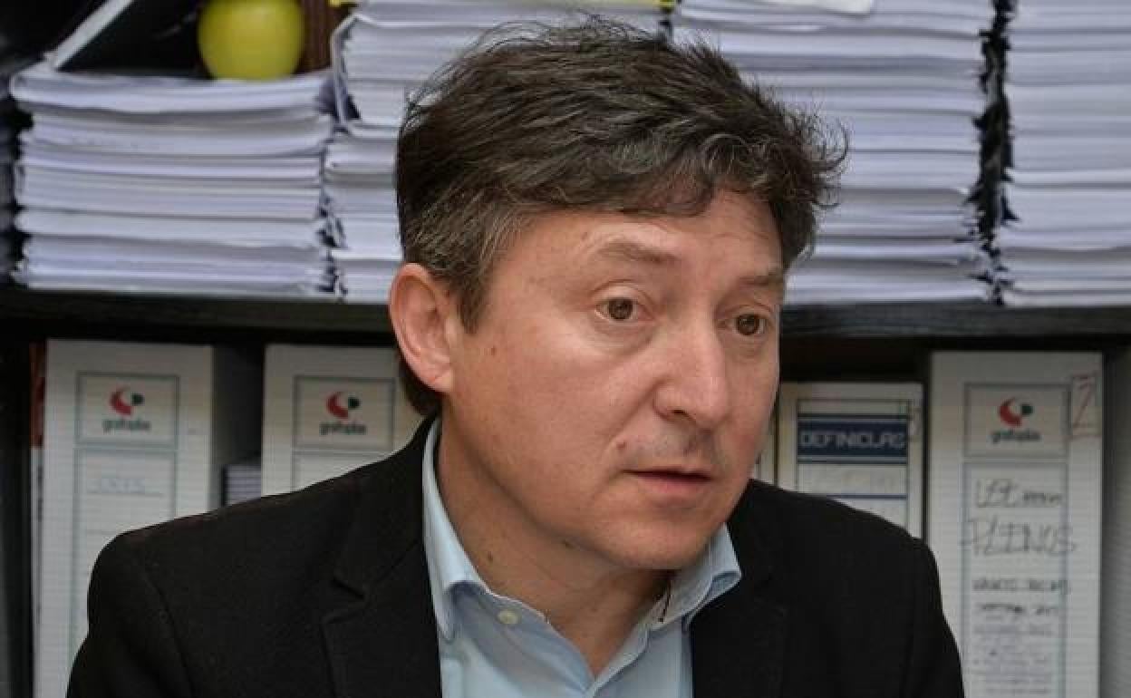 El portavoz municipal de USE Bierzo, Samuel Folgueral. 