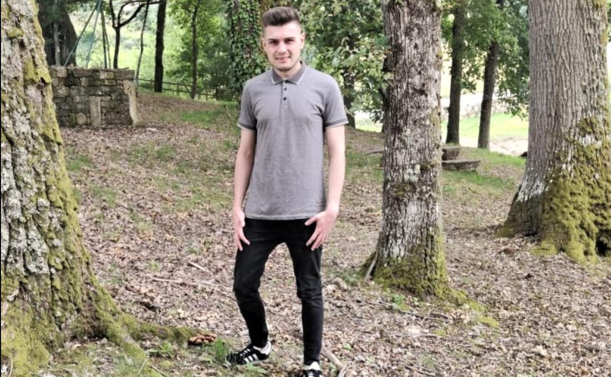 El estudiante de la EIAF de Campus del Bierzo, Iván Dorado.