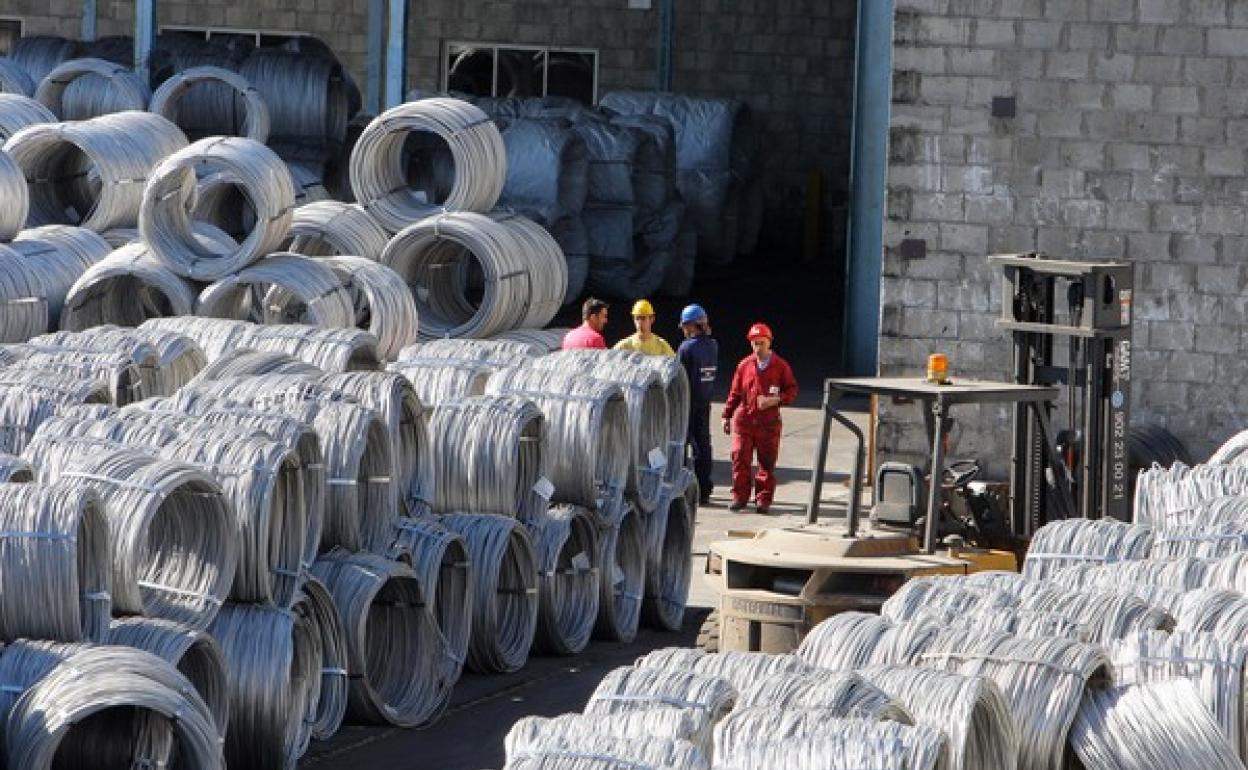 Factoría de Aceros Roldán en Santo Tomás de las Ollas.