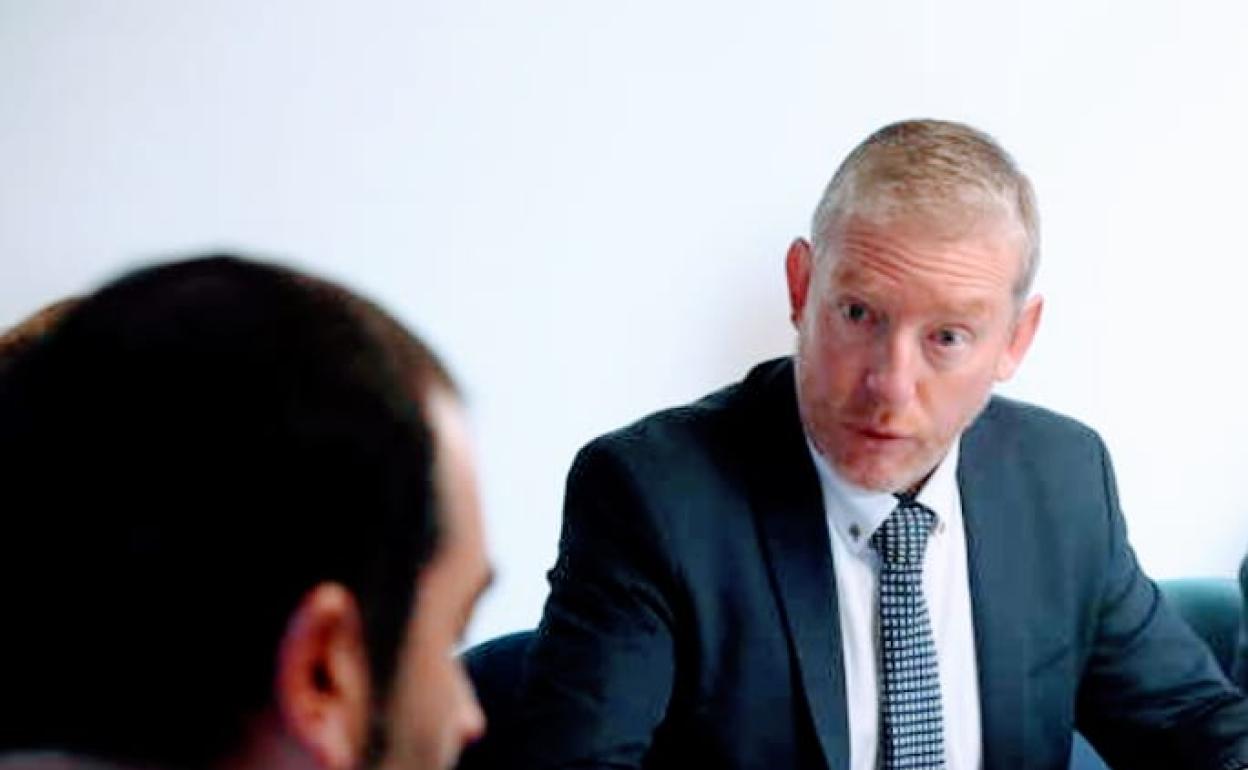 Imagen del portavoz del PP en el Ayuntamiento de Cubillos, Pedro Jorge Fuertes.